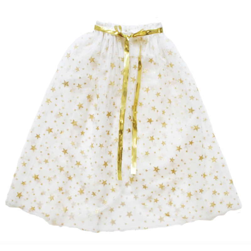 Alimrose | Tulle Star Cape Ivory