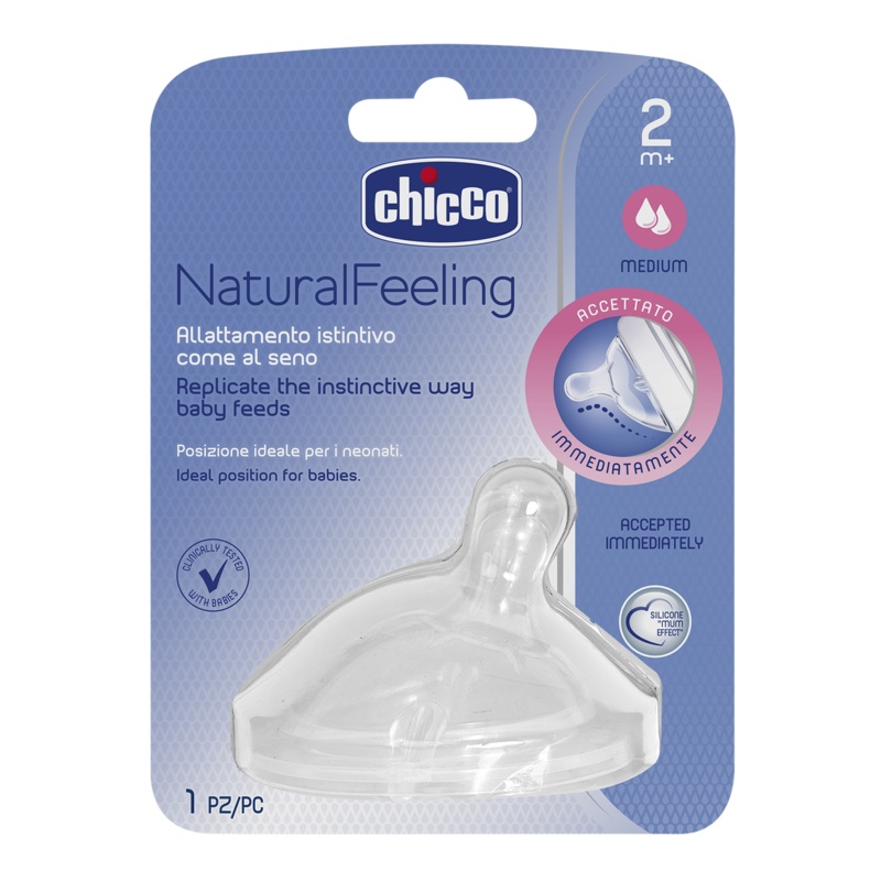 Chicco Natural Feeling Teat 2m+