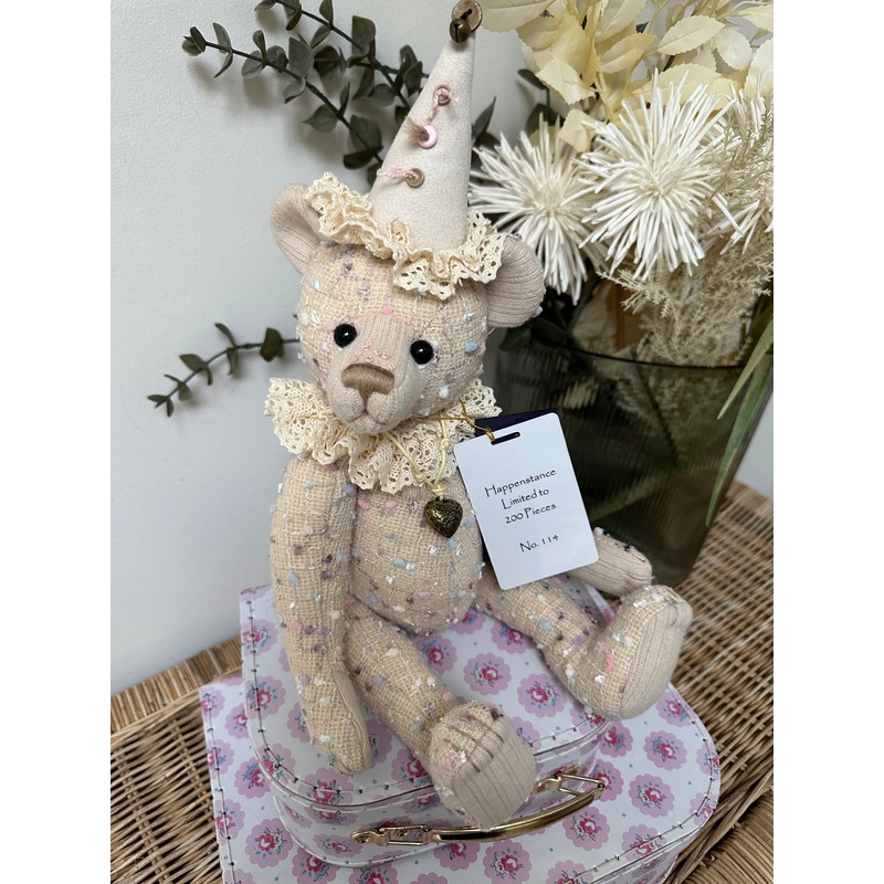 Happenstance Isabelle Collection Limited Edition Clown Teddy Bear 114