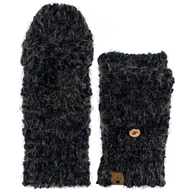 Women's Popcorn Knit Mittens 235-OS-PC