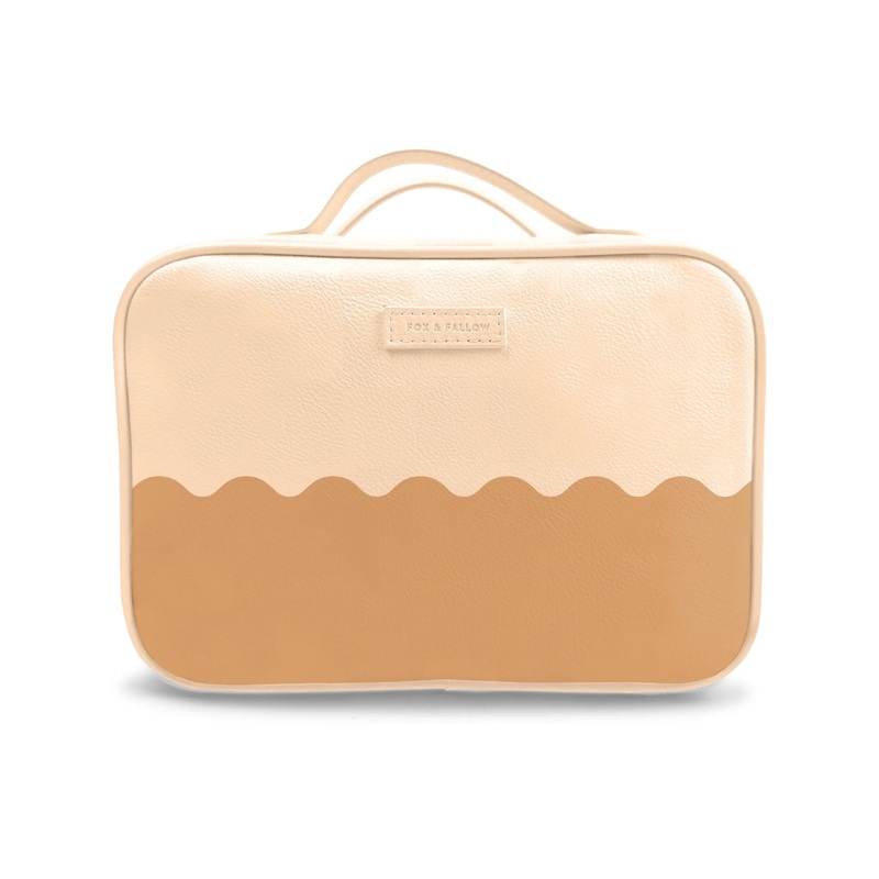 Fox and Fallow Cosmetic Bag - Caramel Ripple
