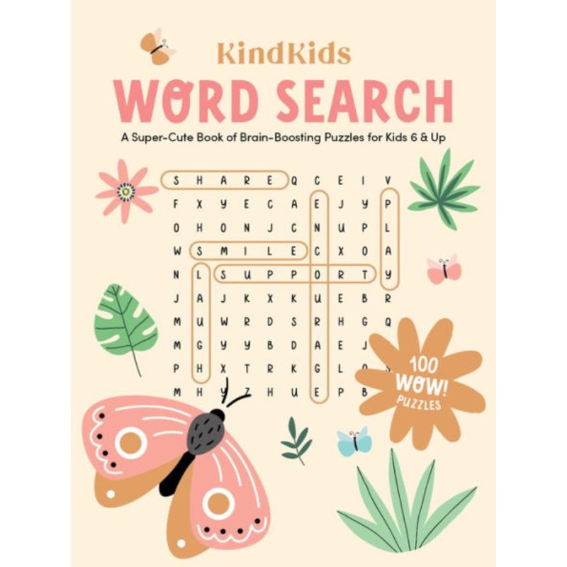KindKids Word Search: Puzzles For Kids 6 & Up