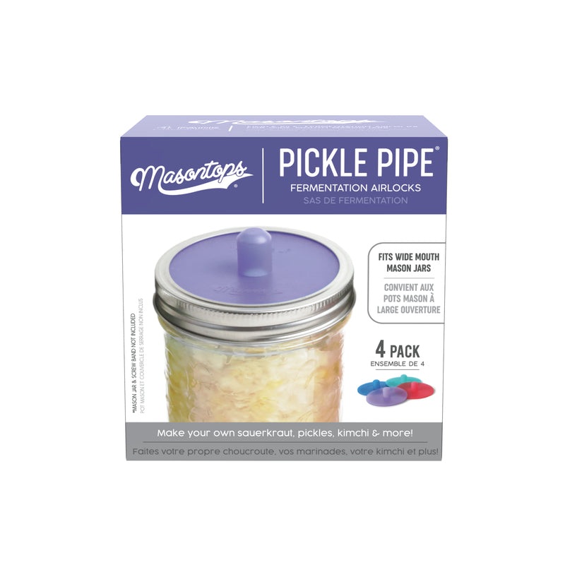 Pickle Pipes for Fermentation Pack of 4 PPI4W