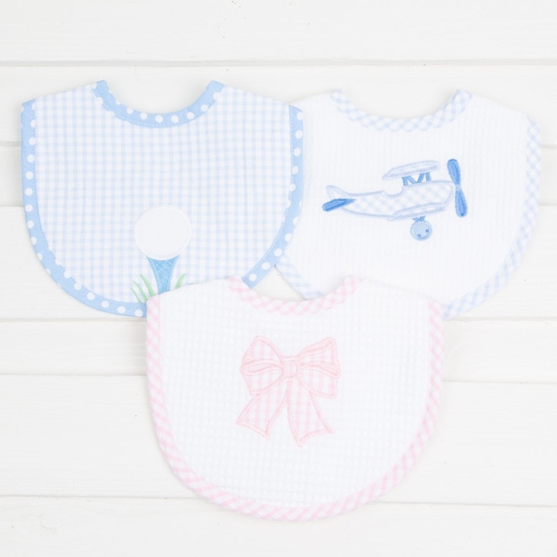 Applique Round Bib