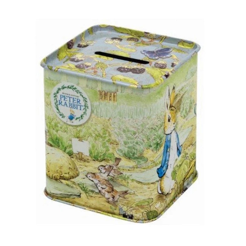Peter Rabbit Tin Money Box