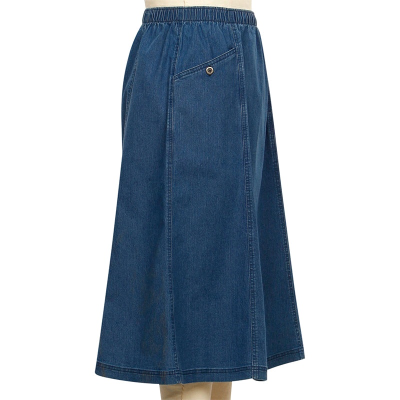 Women's Denim Art Skirt 2377
