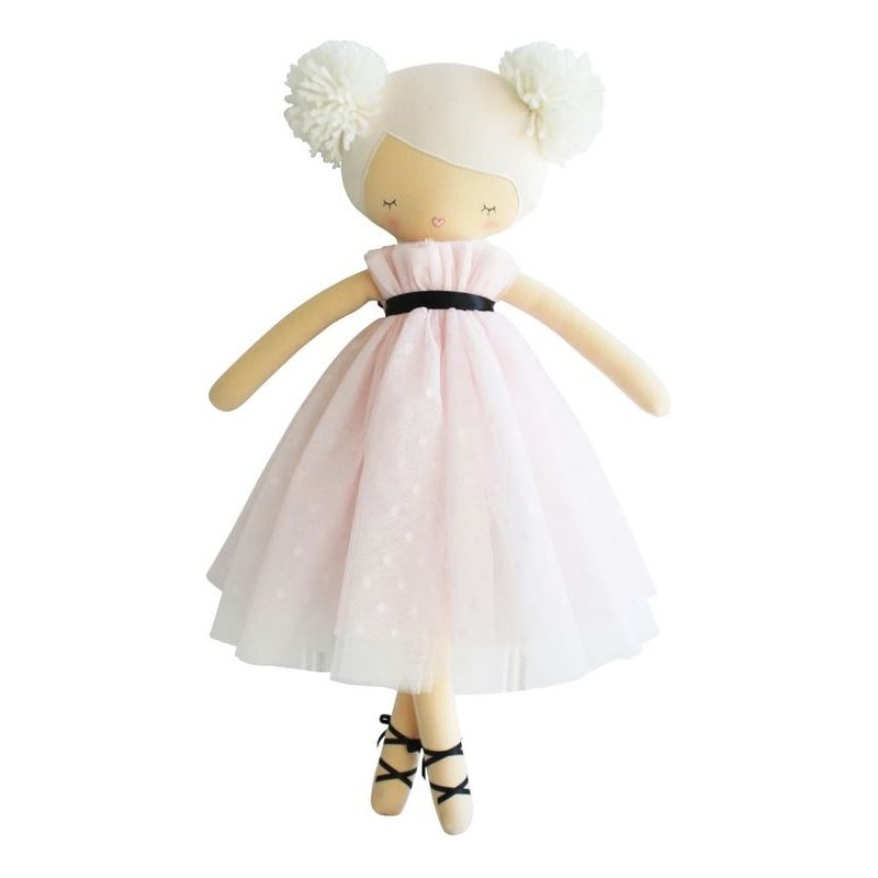 Alimrose Pom Pom Doll Scarlett - Pink