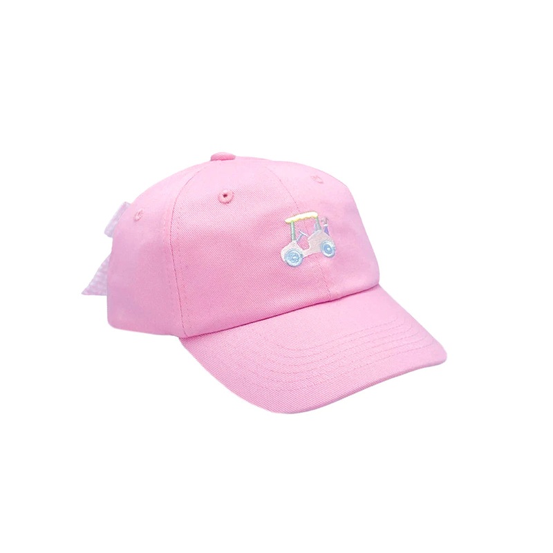 Golf Cart Bow Baseball Hat (Girls)
