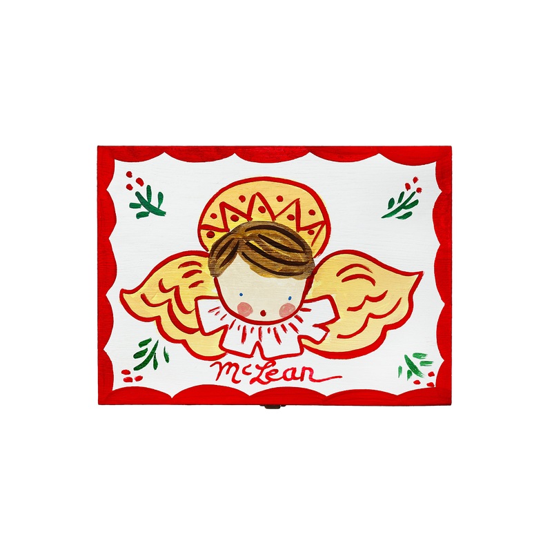 Hand-Painted Christmas Eve Box