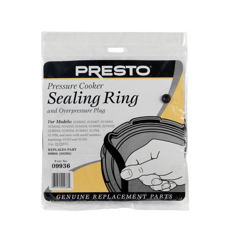 Pressure Cooker Sealing Ring and Overpressure Plug 09936
