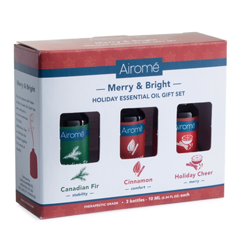 Merry and Bright Essential Oils Gift Set ECOMBO5