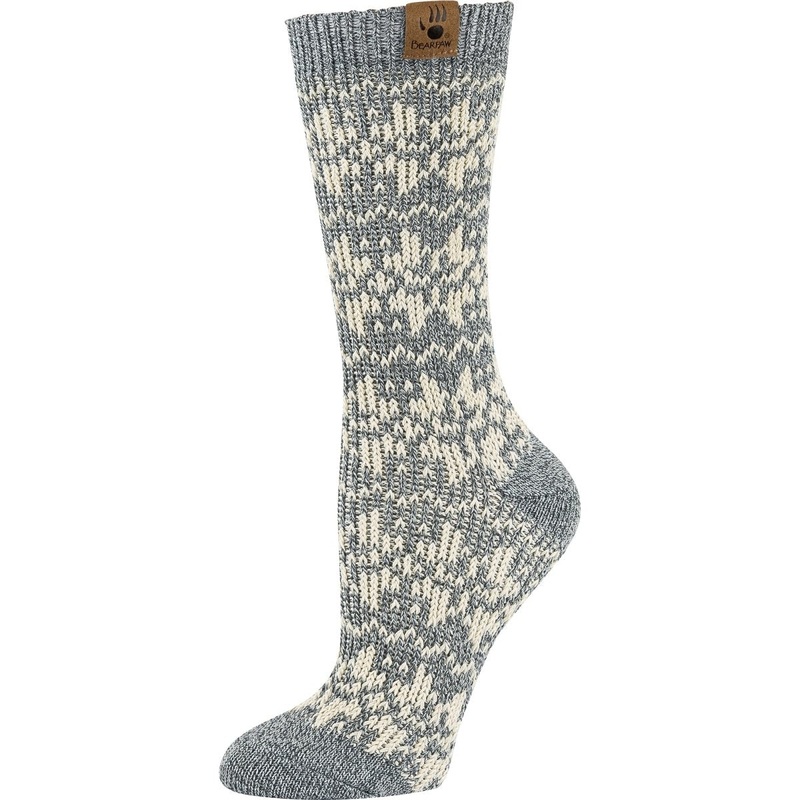 Women's Nordic Jacquard Crew Sock 514-9-SS