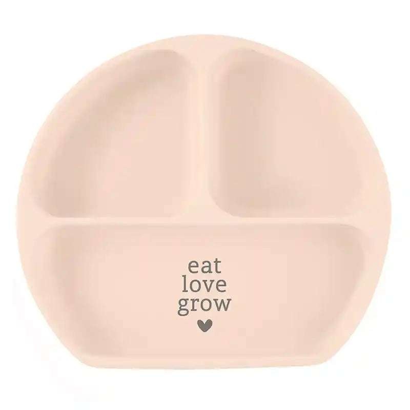 Silicone Plate- Eat Love Grow