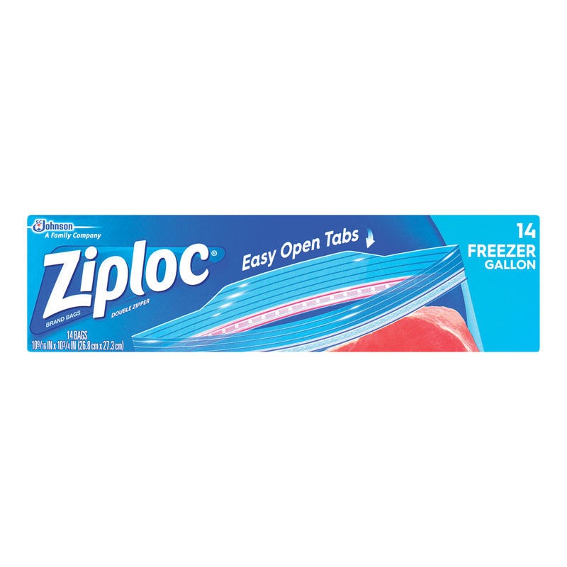 Gallon Ziploc Freezer Bags 00389 14-Count