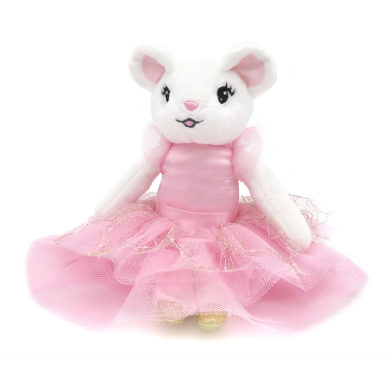 Claris The Chicest Mouse In Paris - 12 Pink Plush Toy