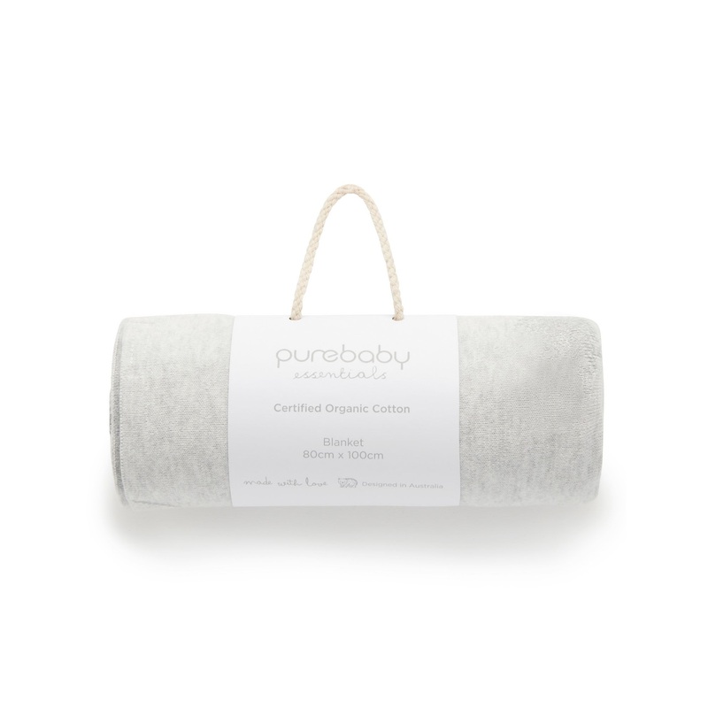 Essentials Blanket Pale Grey Melange PE1030ES