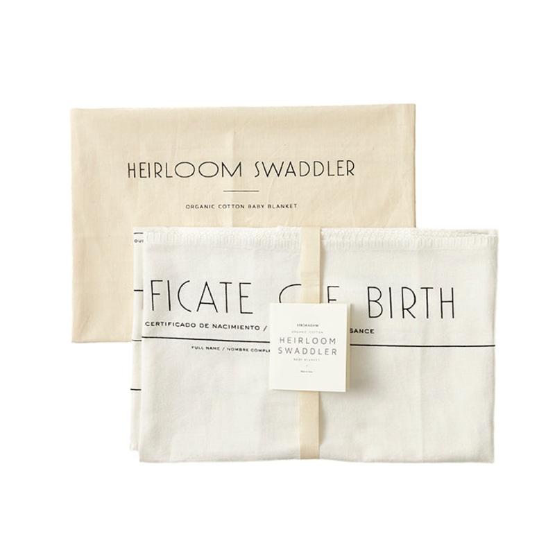 sir/madam heirloom swaddler