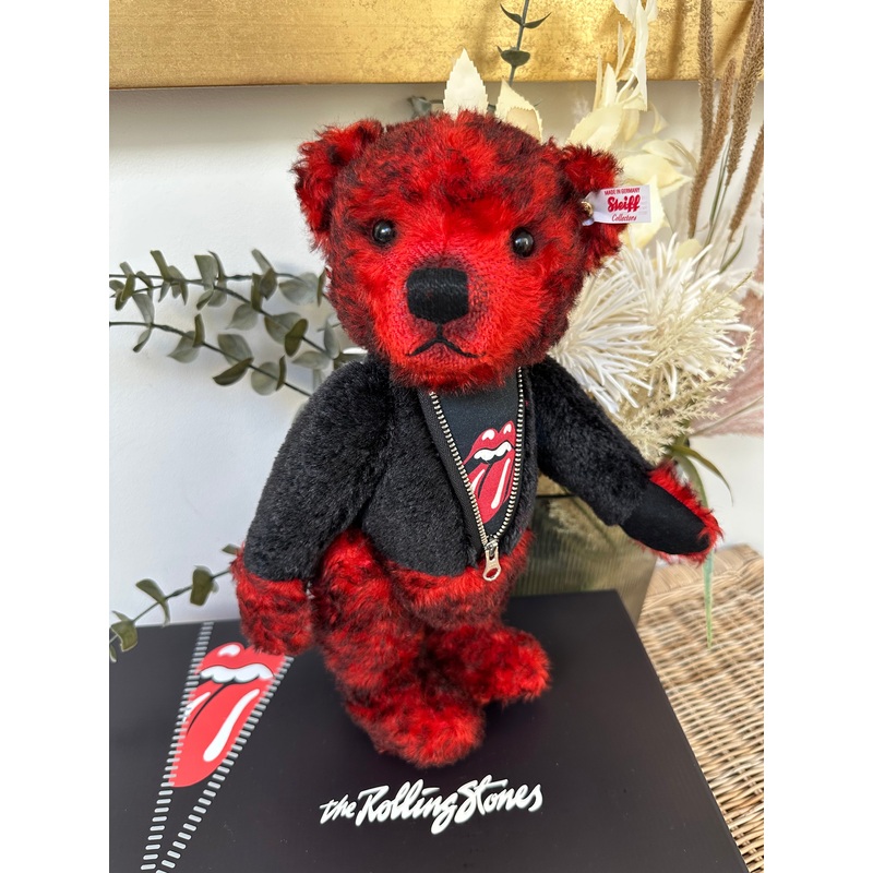 Steiff Rocks Rolling Stones Limited Edition Collectable Teddy Bear No 722