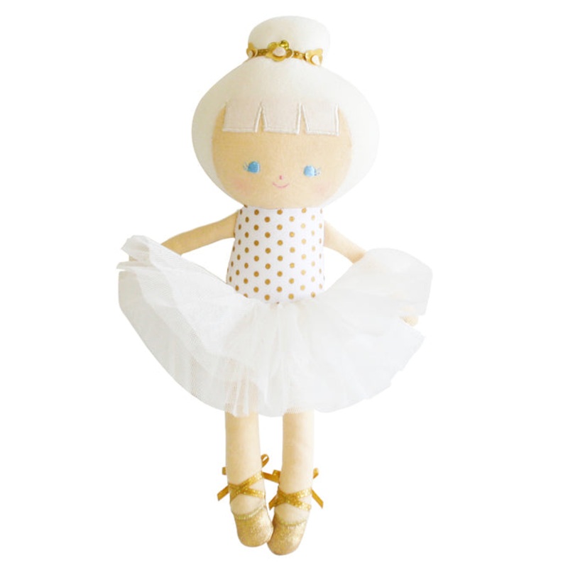 Baby Ballerina Doll Gold Spot