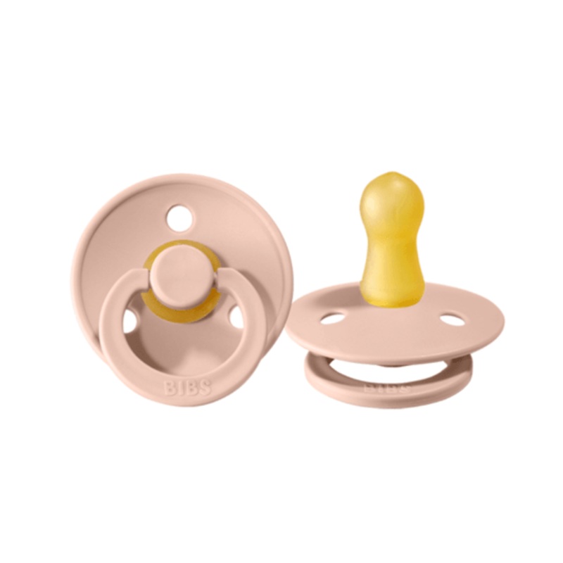 BIBS Pacifier Duo Pack - Blush - Size 3 | BIBS Dummies