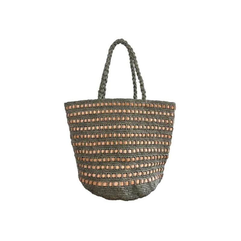 Volana Bag - Light Grey - Made in Mada