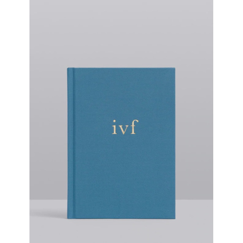 Write To Me - IVF Journal Blue
