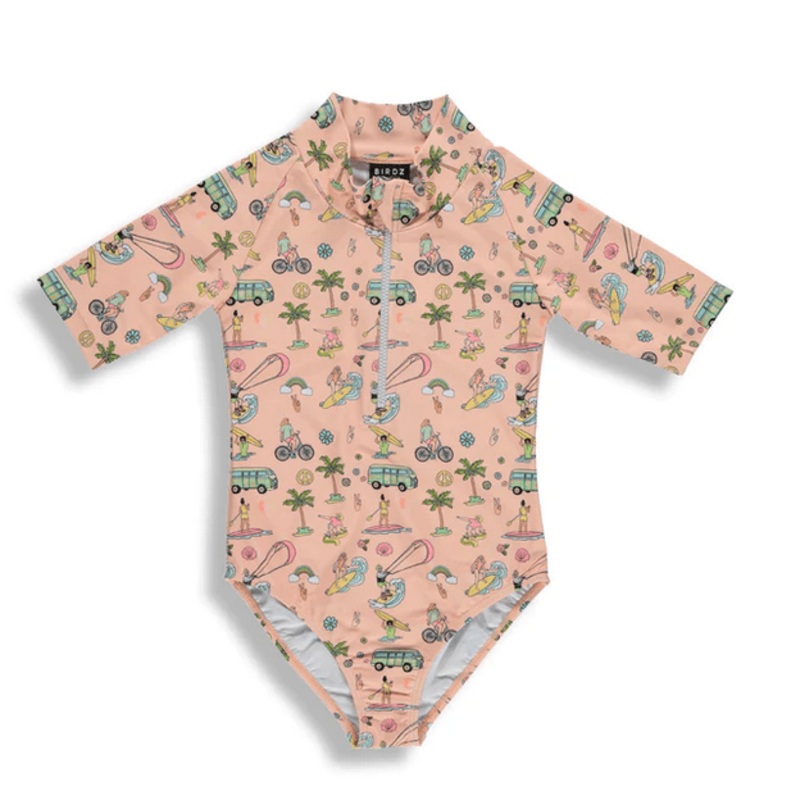 Camping Surfer Swimsuit - Size 12