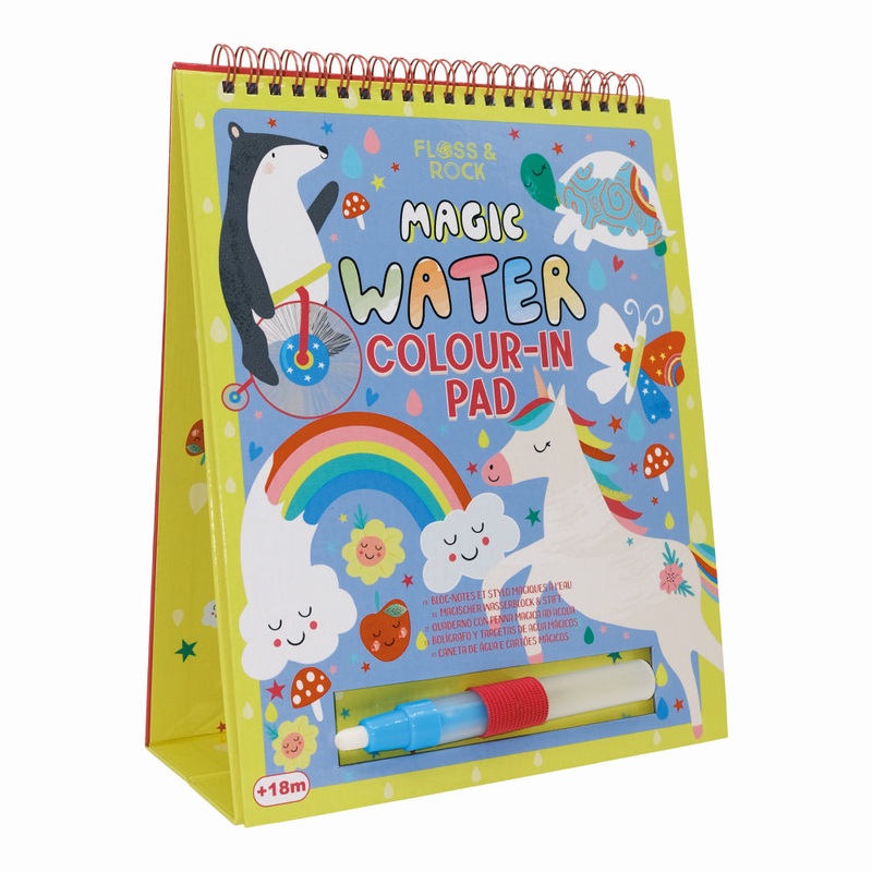 Floss and Rock Magic Water Colour Flip Book - Rainbow Fairy