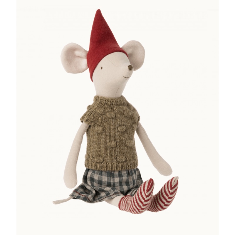 Maileg Christmas Mouse Girl Medium
