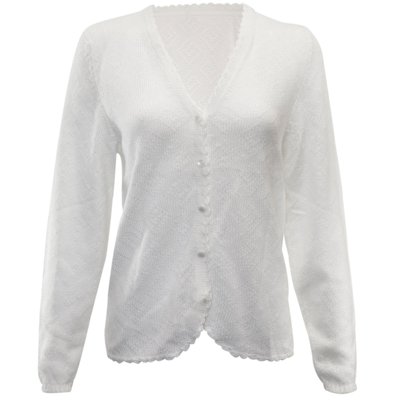 Women's Diamond V-Neck Sweater 220297