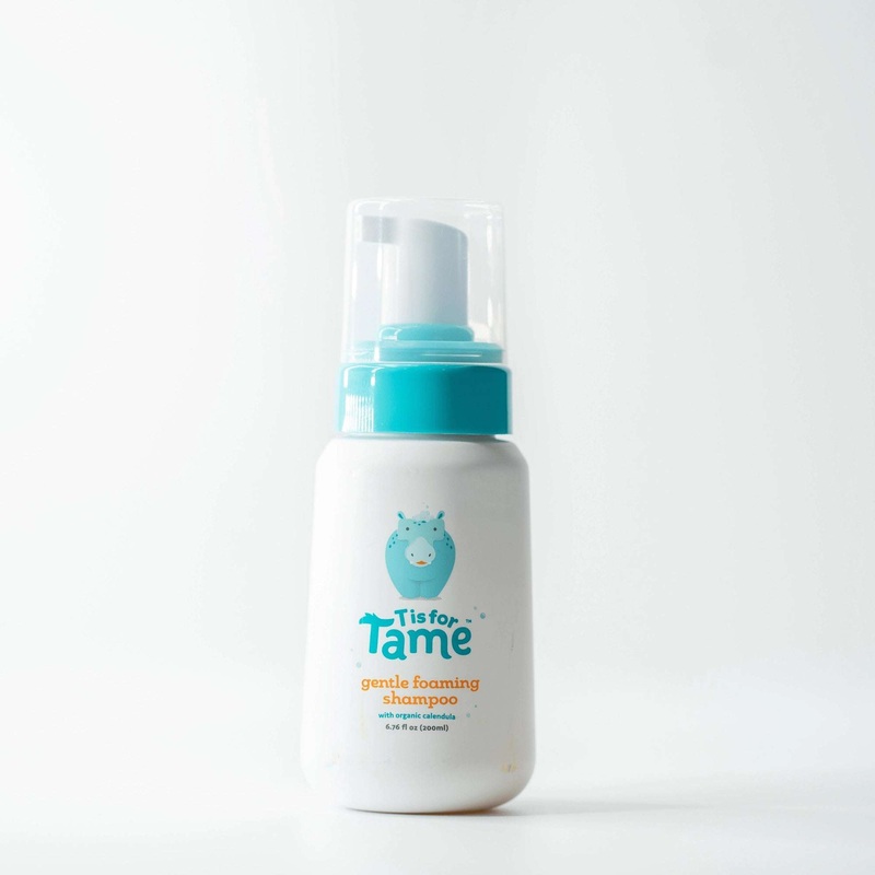 Organic & Natural Gentle Foaming Shampoo for Babies