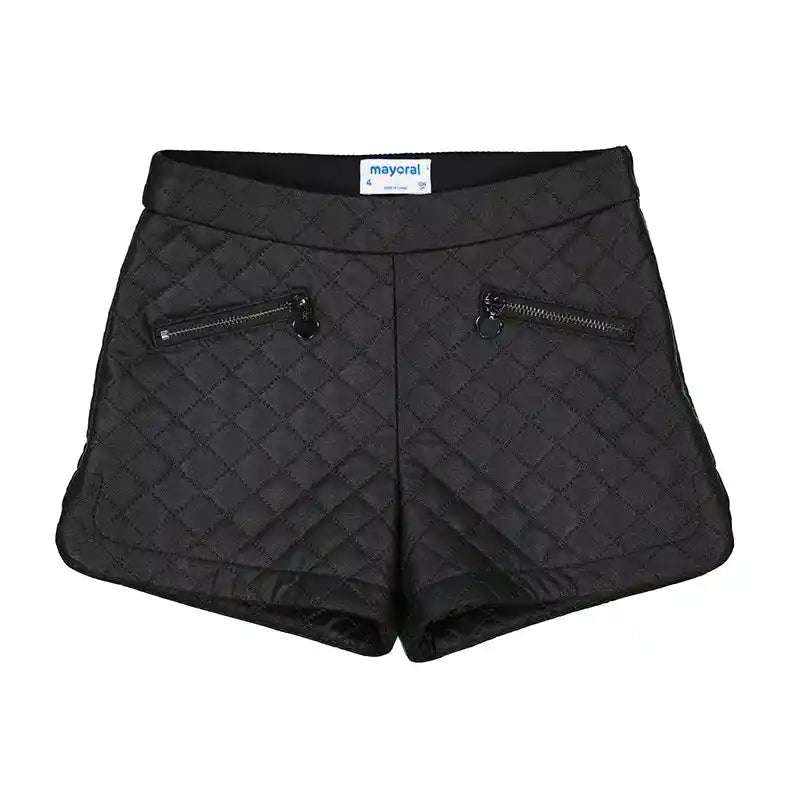 Quilted Shorts Black 4218