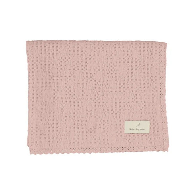 Baby Blanket | Summer Waffle | Blush | Bebe Organic  | SS25