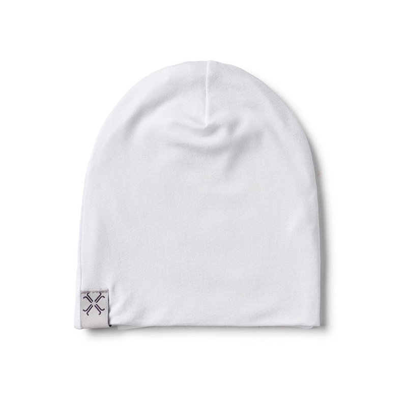 Baby Neutral Beanie | Jacqueline & Jac | White