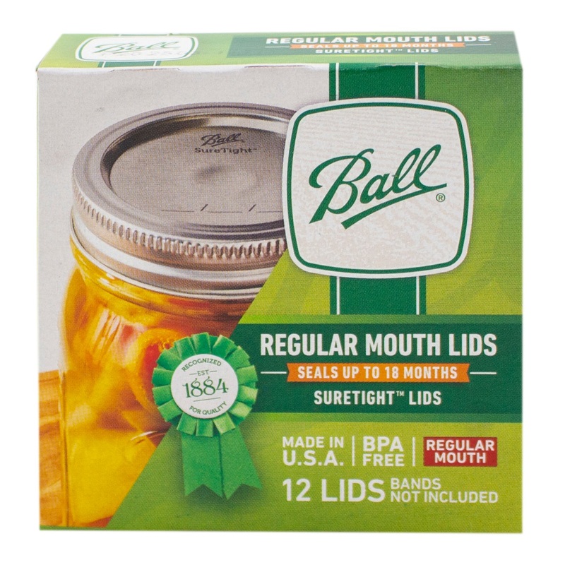 Regular Jar Lids Box of 12 1440031050
