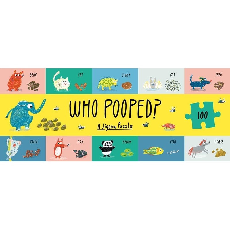 Who Pooped?: A Jigsaw Puzzle