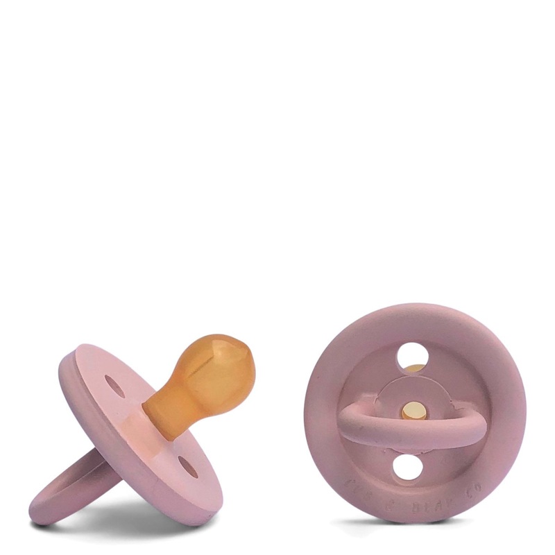 Cub & Bear Co Natural Rubber Dummies - Blush Pink