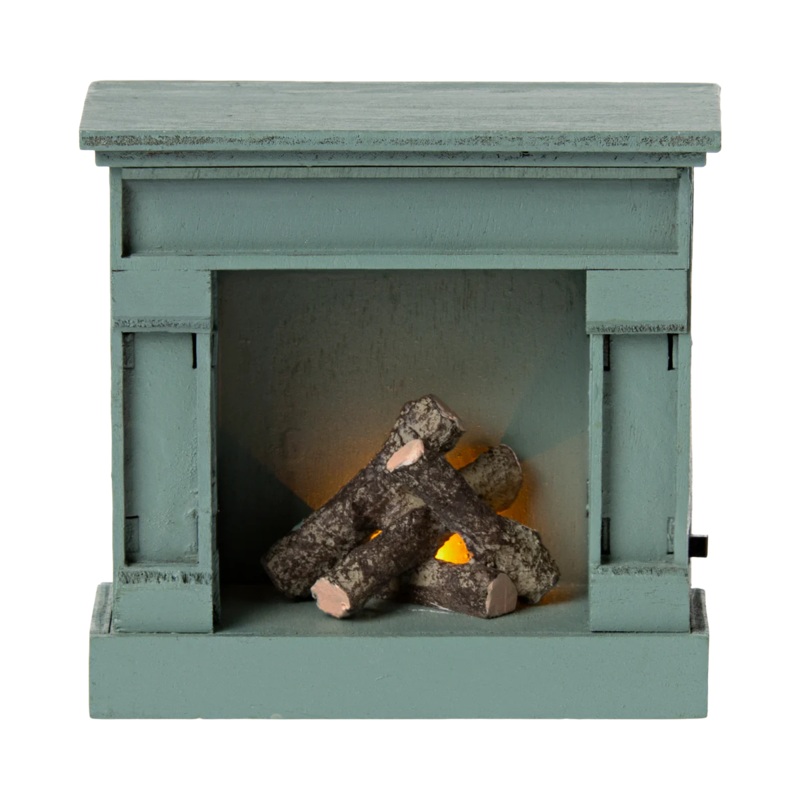 Fireplace - Vintage Blue