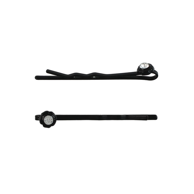 Floral Crystal Bobby Pin BP17505