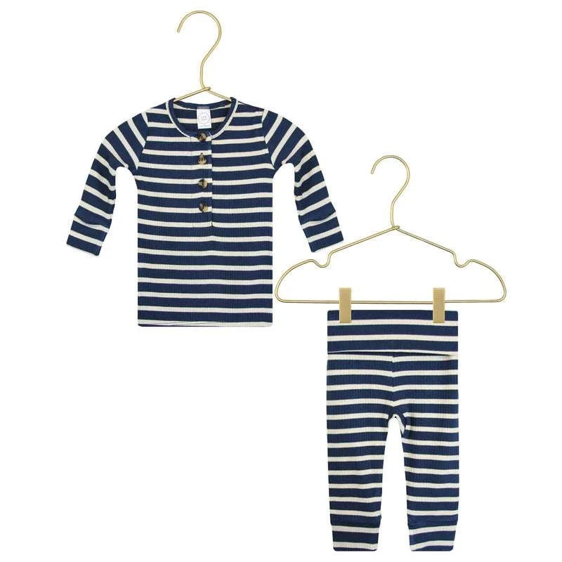 Jack Ribbed Top + Bottoms