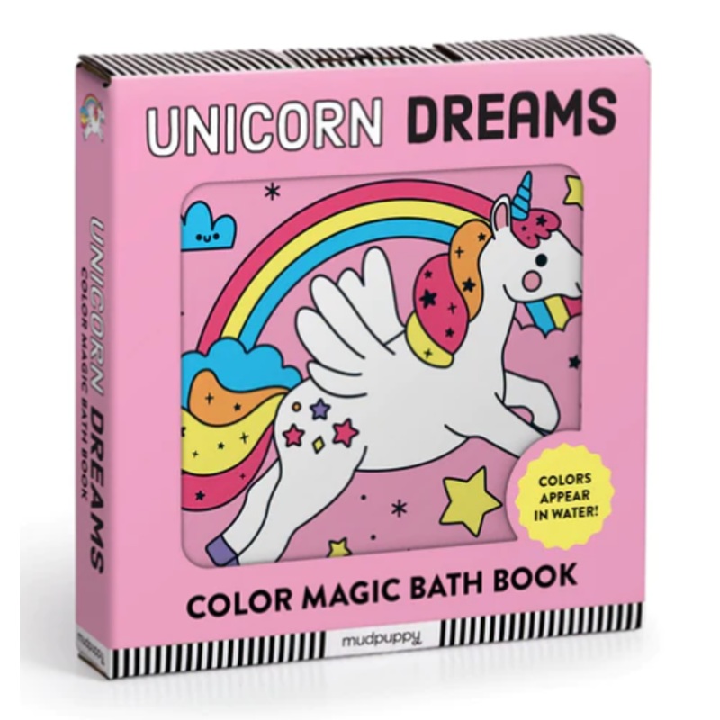 Unicorn Dreams Color Magic Bath Book