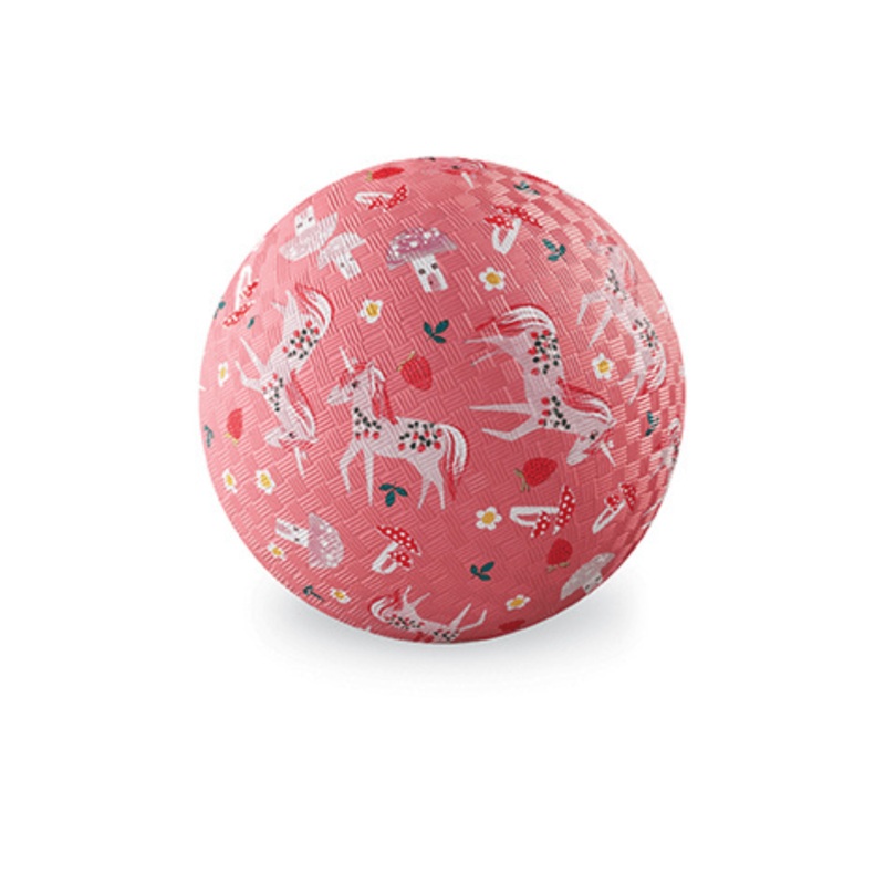 Crocodile Creek Playground Ball 5 Inch - Unicorn Garden