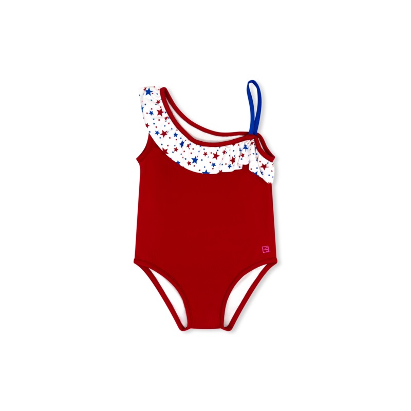 Lily Swimsuit - Candy Apple Red, A Star Is Born, Resort Royal