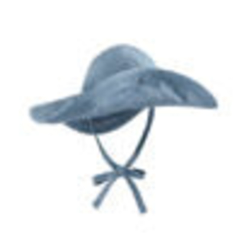 Baby Neutral Sun Hat | Jacqueline & Jac | Denim