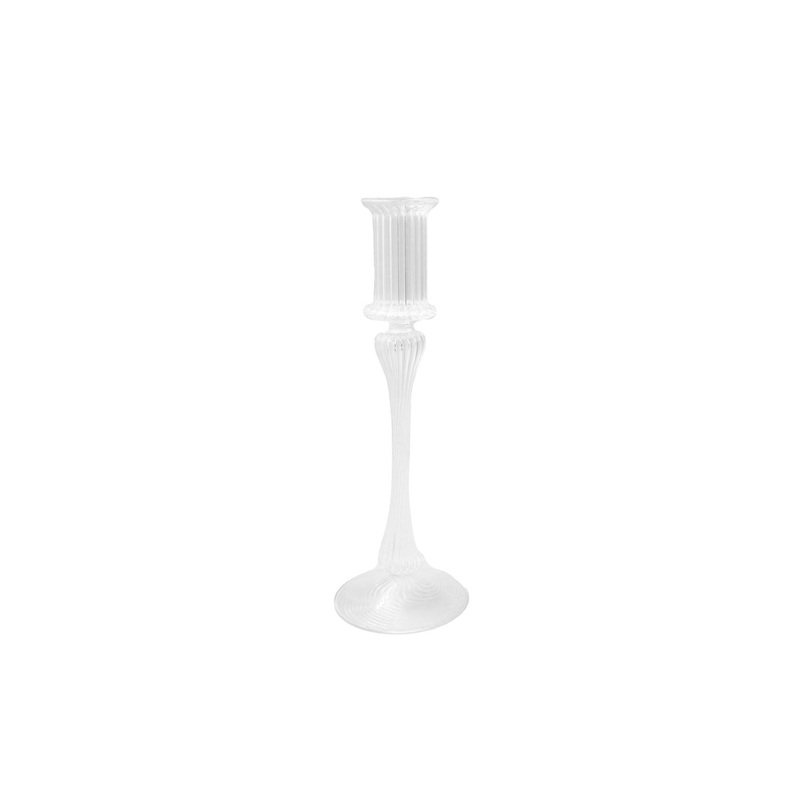 Flora Tall Candlestick, Set of 2