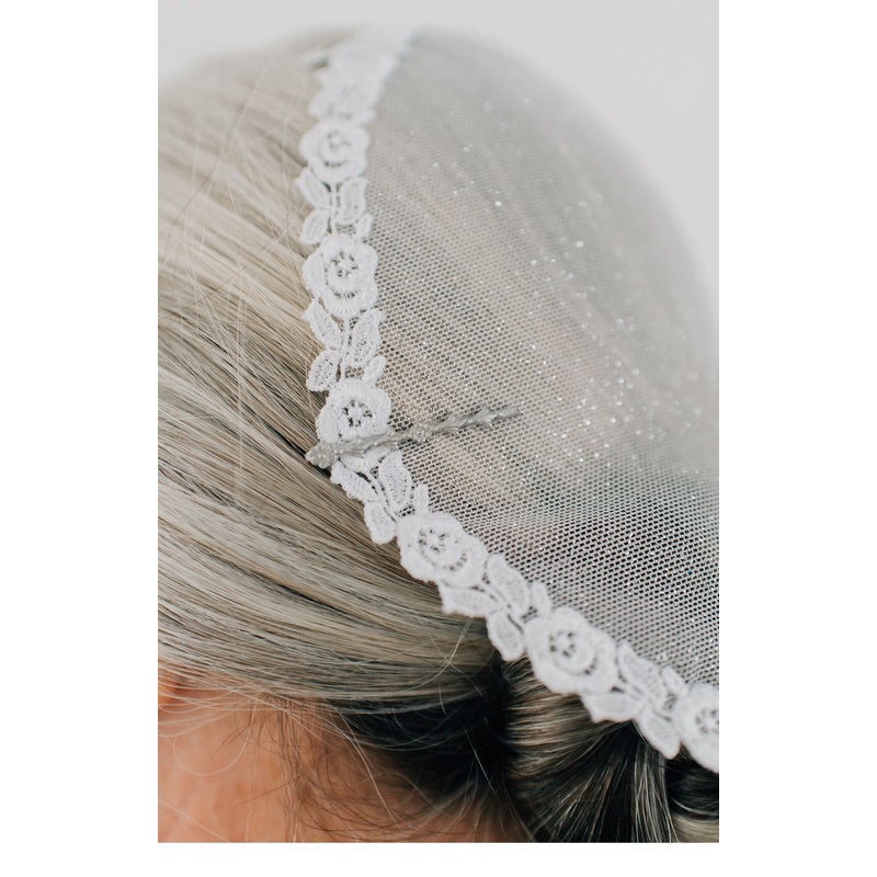 Floral Stem Bobby Pins BP17509WH