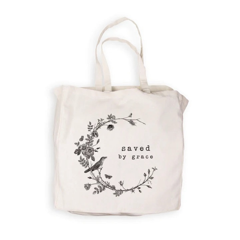 Saved by Grace Tote Bag BAG0012