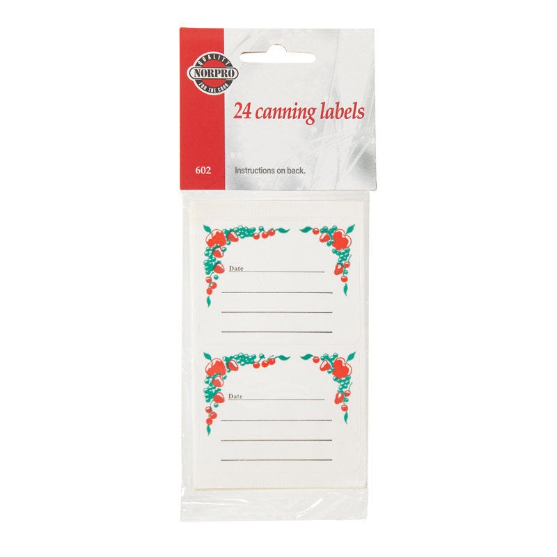 Canning Jar Labels 24-pack 602