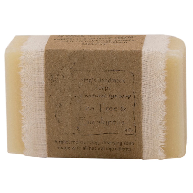 Tea Tree & Eucalyptus Soap 4 oz.