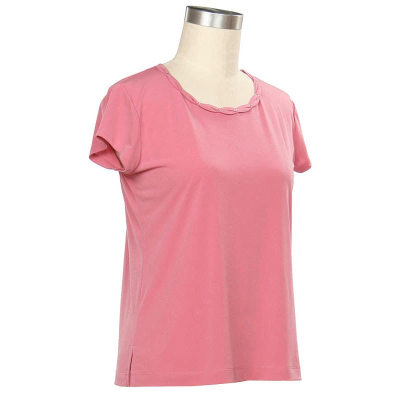 Women's Short Sleeve Blooming Garden Top 497C